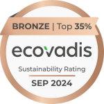 Ecovadis bronze sustainability medal